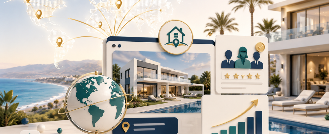 Cómo atraer compradores internacionales a una agencia inmobiliaria de la Costa del Sol