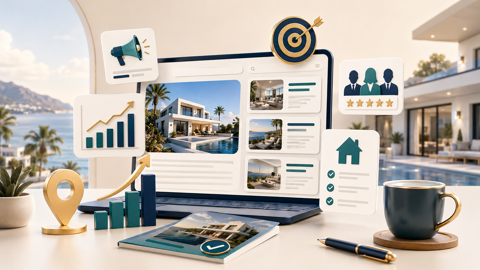 Marketing de contenidos para inmobiliarias: qué artículos generan visibilidad y clientes