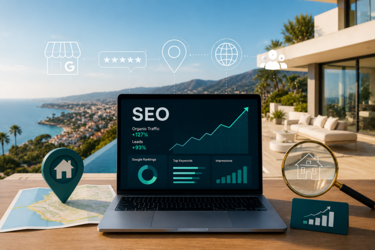 SEO för fastighetsbyråer: så positionerar du en byrå på Costa del Sol
