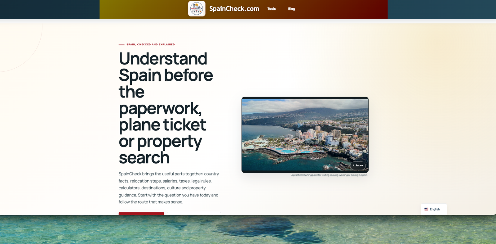 Página principal de SpainCheck.com