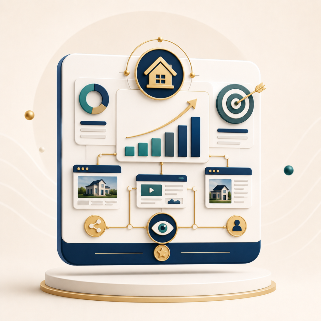 Imagen del plan Traffic Master de RealtorList para visibilidad y marketing inmobiliario