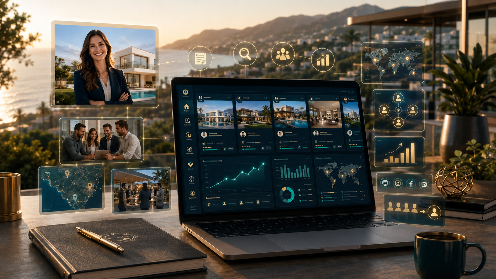 Estrategia de tráfico y visibilidad digital para agencias inmobiliarias