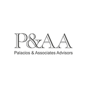 Logotyp för Palacios & Associates