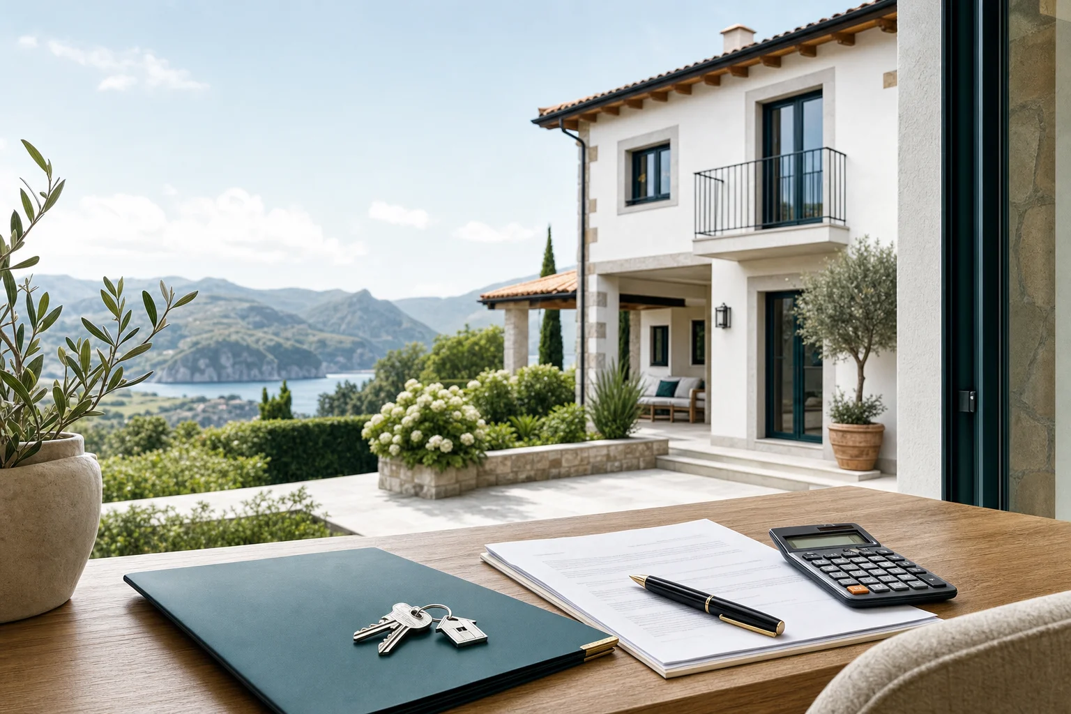 Imagen editorial sobre Impuestos al comprar vivienda en Cantabria: ITP, IVA y AJD