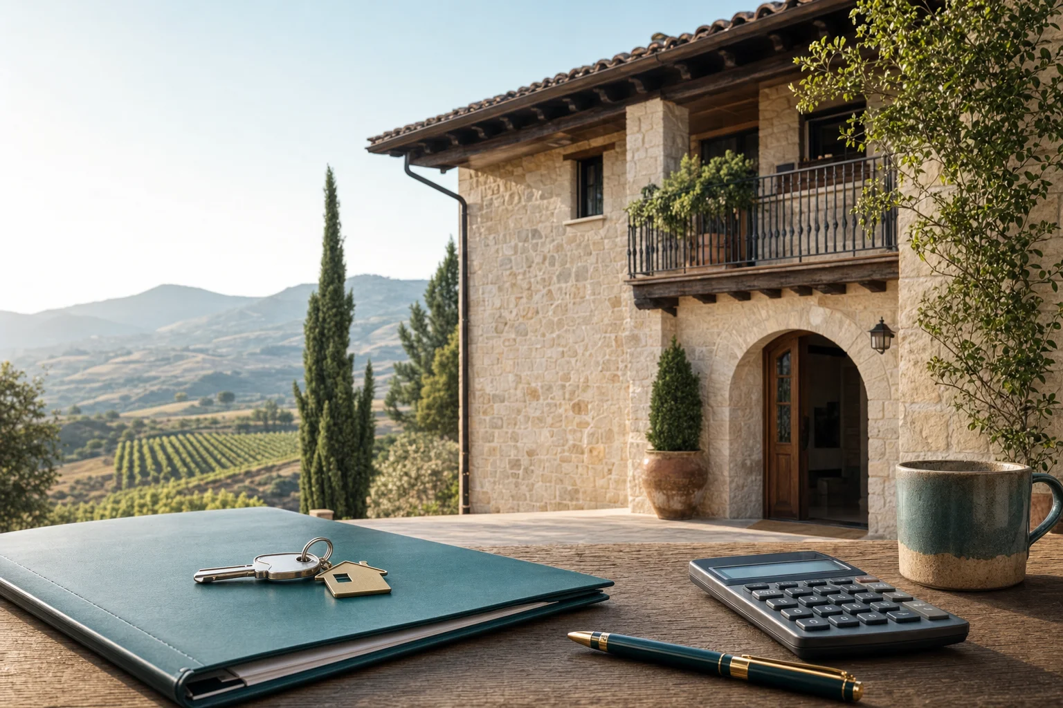 Imagen editorial sobre Impuestos al comprar vivienda en La Rioja: ITP, IVA y AJD