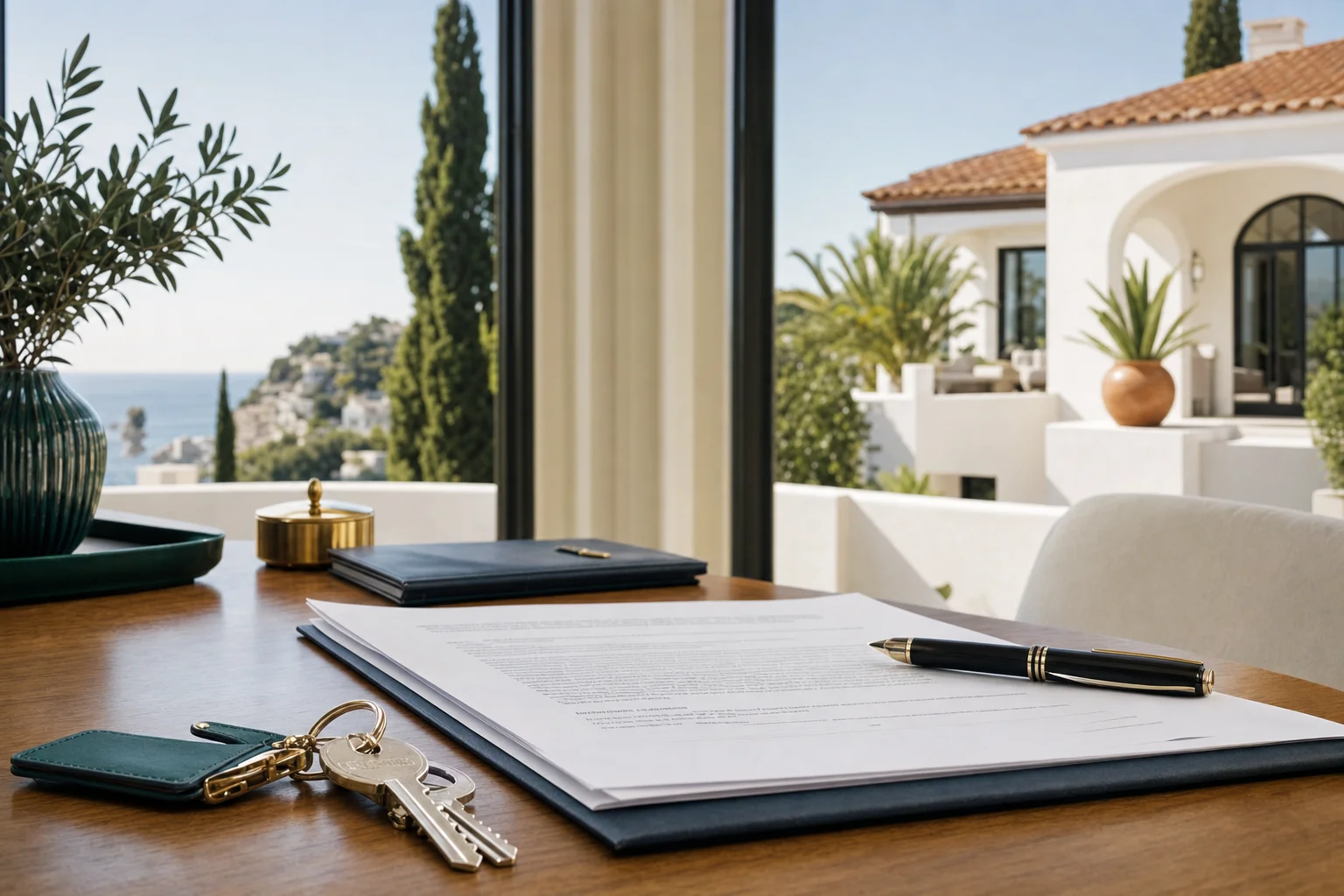 Imagen editorial sobre Poder notarial para comprar una vivienda en España
